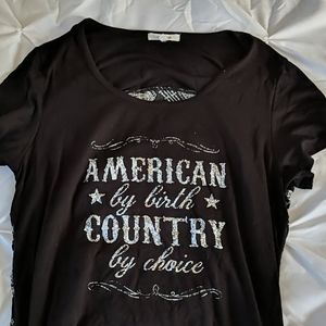 Maurice's American by Birth, Country by Choice Tee